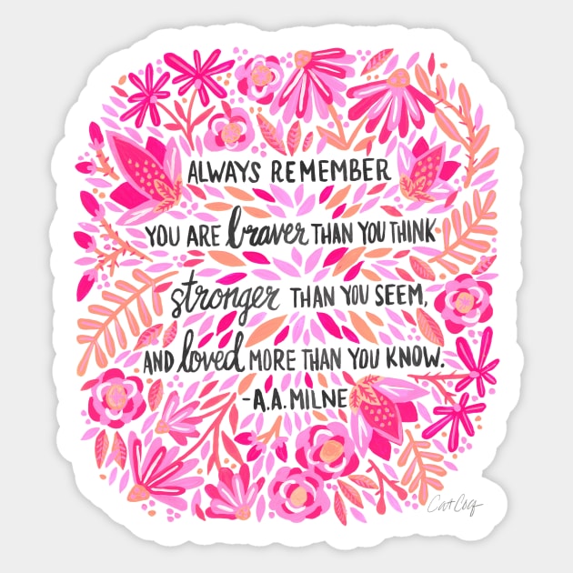 Always Remember Sticker by CatCoq